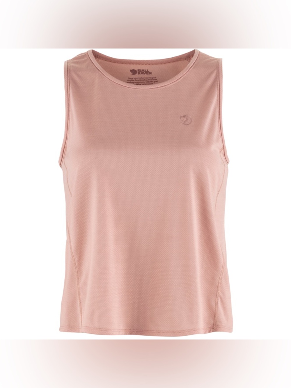 FJALLRAVEN ABISKO WOOL TANK Women’s Small- Chalk Rose New with Tags